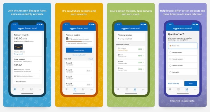 amazon launches a program to pay consumers for their data on non-amazon purchases