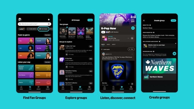 amazon music allows users in canada to chat and stream music with each other