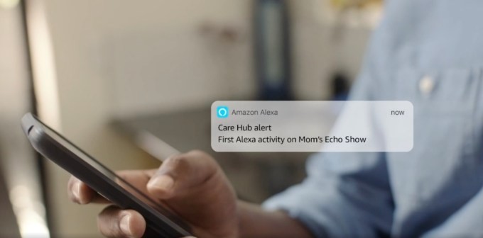 amazon’s new ‘care hub’ lets alexa owners keep tabs on aging family members