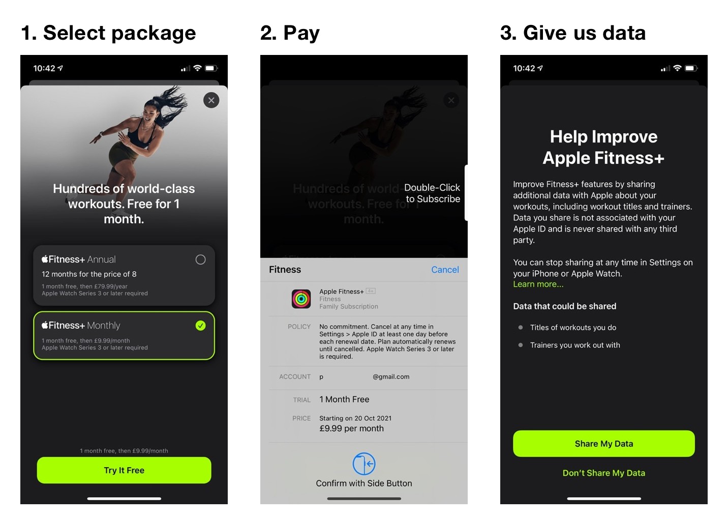 apple fitness+ ux teardown: 3 key takeaways on how not to interrupt the user journey