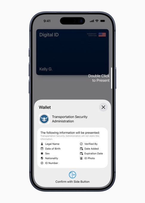 apple launches digital id, a way to carry your passport on your phone for use at tsa checkpoints