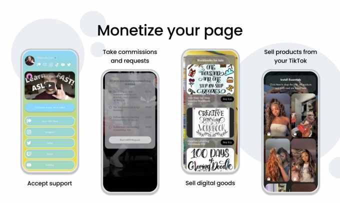 beacons debuts a ‘link in bio’ mobile website builder that helps creators make money, not just list links