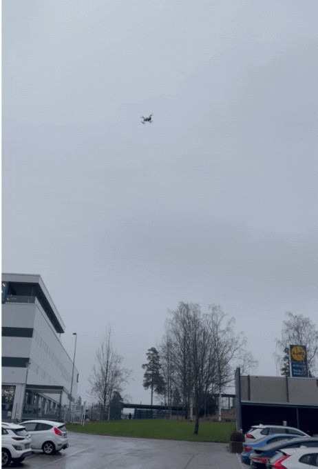 behind the scenes of drone food delivery in finland