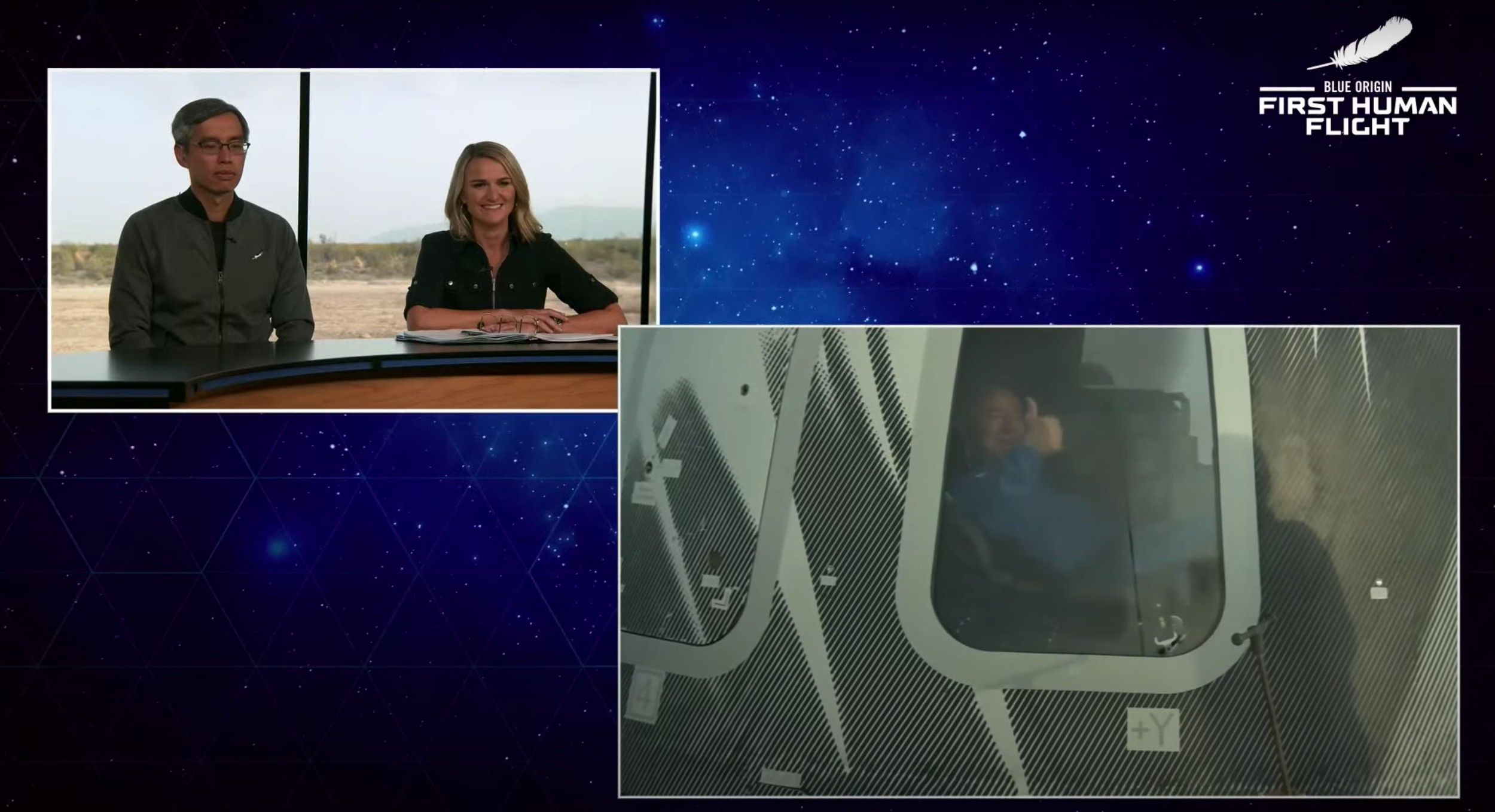 blue origin’s new shepard carries jeff bezos and three crew members to space and back