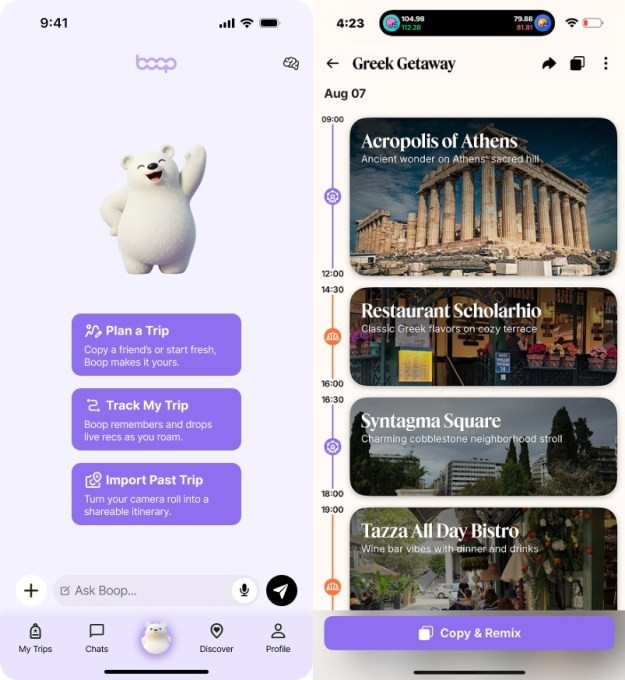 boop’s new app turns social recommendations into bookable itineraries