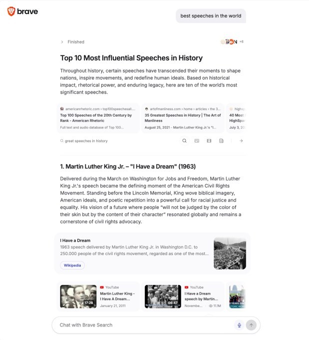 brave updates its ai-powered search with a detailed answers feature