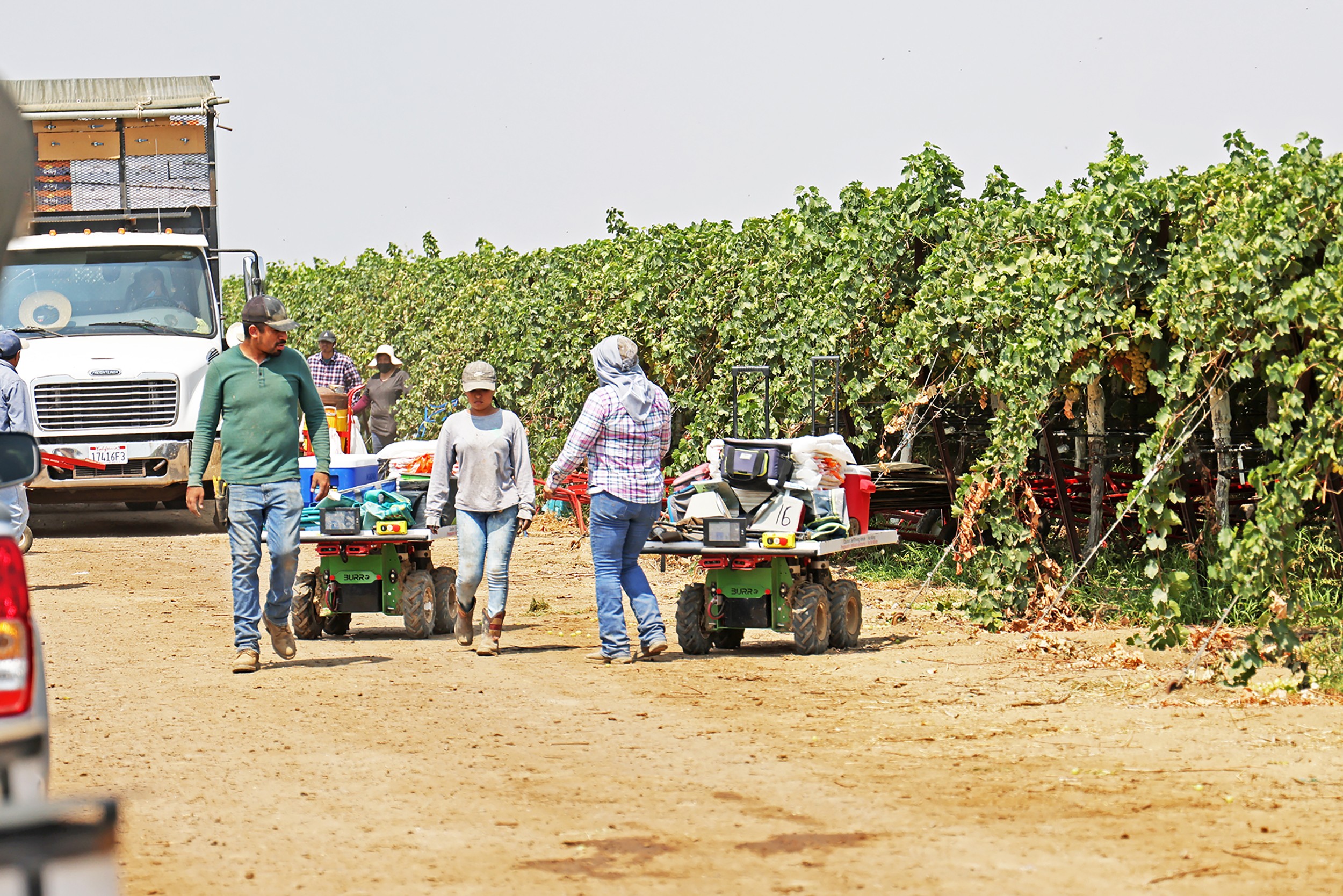 burro raises $10.9m for autonomous produce field transport