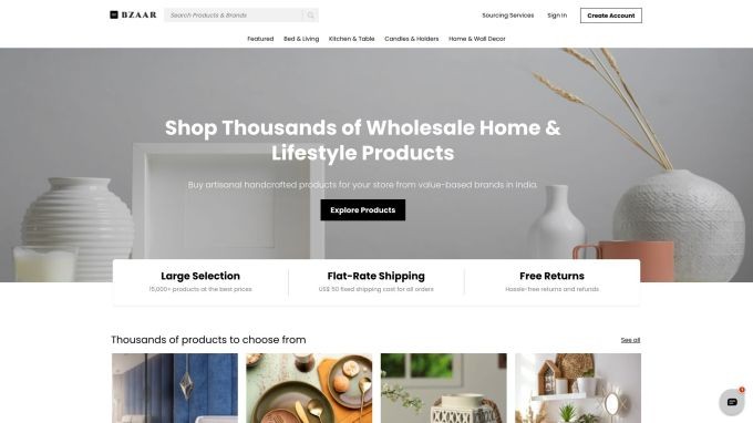 bzaar bags $4m to enable us retailers to source home, lifestyle products from india