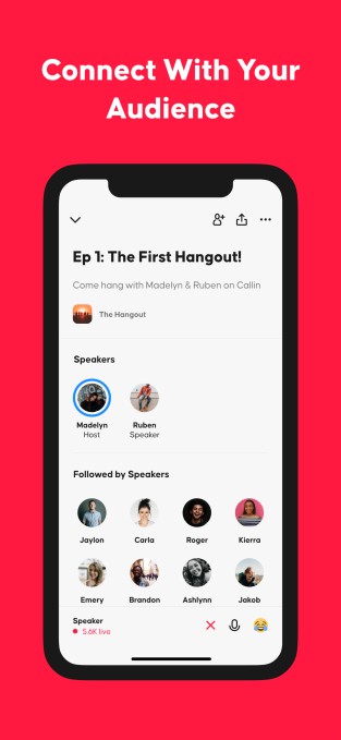callin, david sacks’ ‘social podcasting’ app, launches and announces a $12m series a round