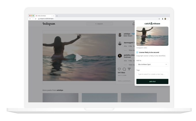 catch&release raises $14m to help marketers find and license content from across the web