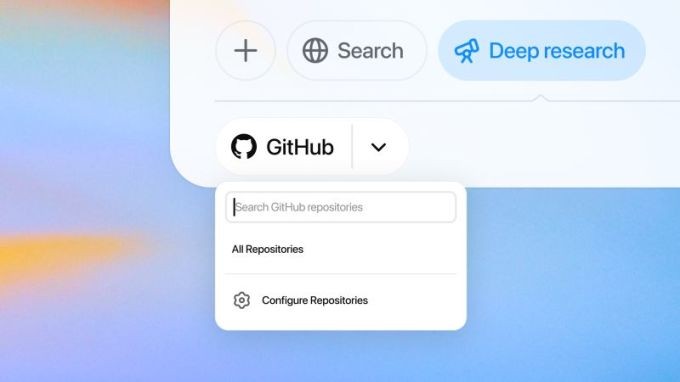 chatgpt’s deep research tool gets a github connector to answer questions about code