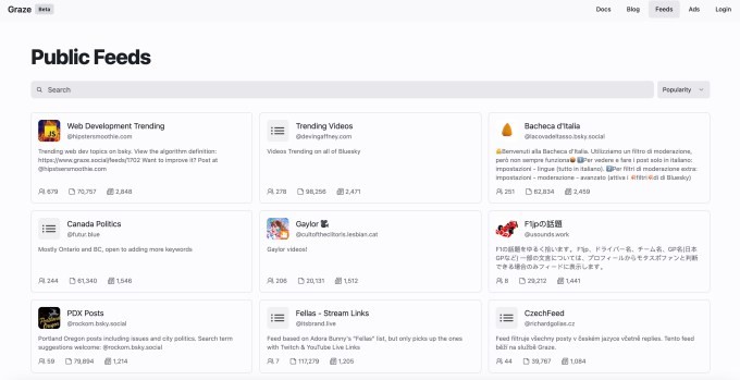 custom feed builder graze is building a business on bluesky, and investors are paying attention