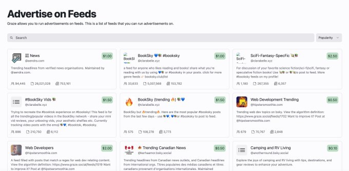custom feed builder graze is building a business on bluesky, and investors are paying attention