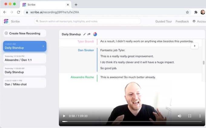 dan siroker’s new startup scribe automates zoom note-taking