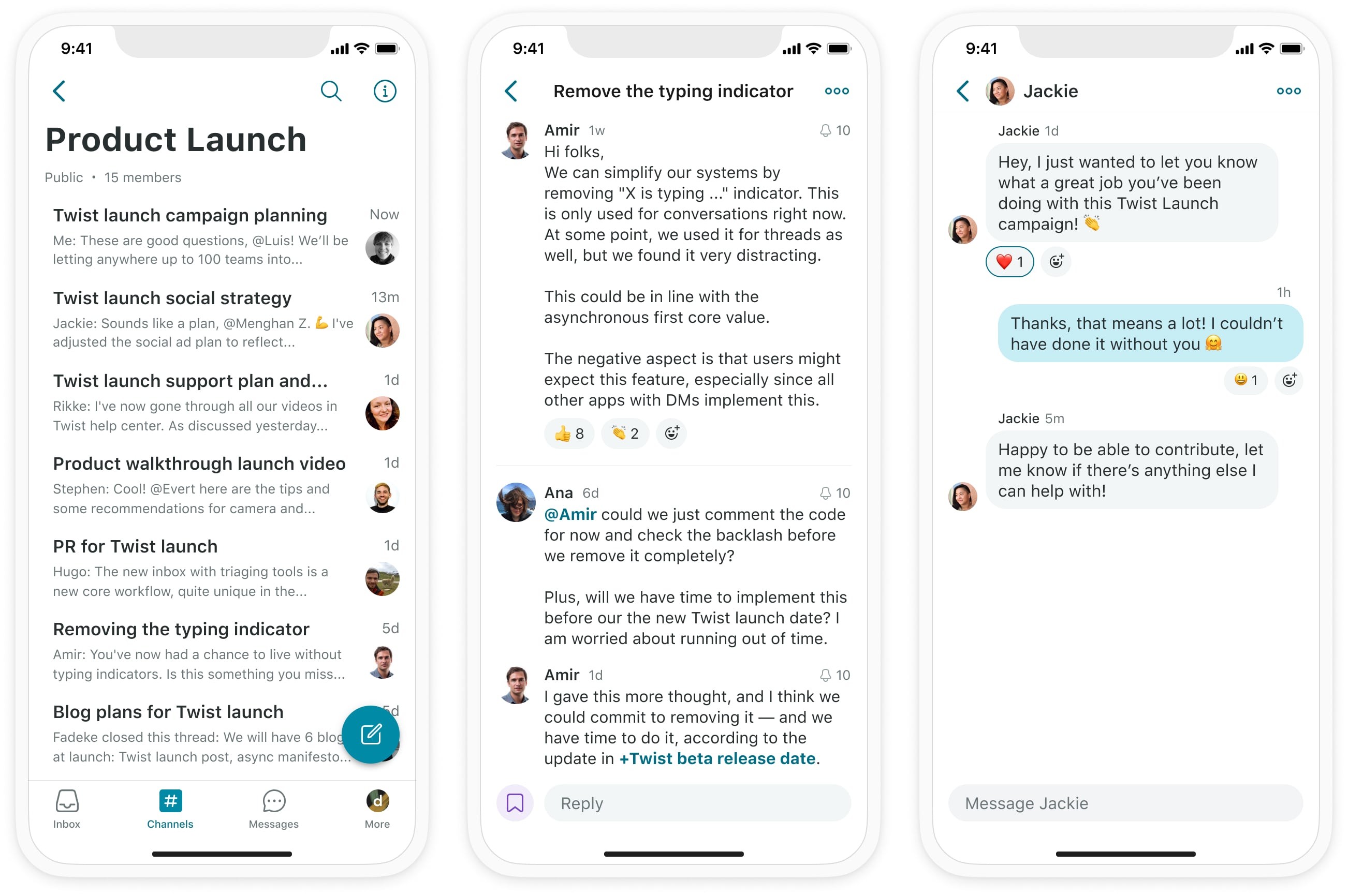 doist redesigns twist, the slack alternative focused on async work