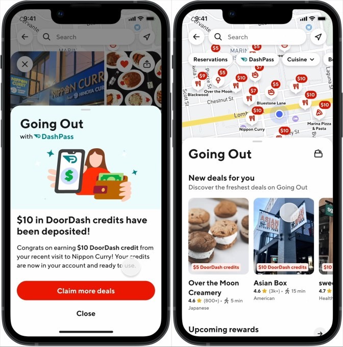 doordash rolls out creator program for short-form videos, adds ai features and dine-in rewards