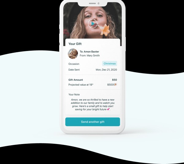 earlybird’s new app lets families and friends ‘gift’ investments to children