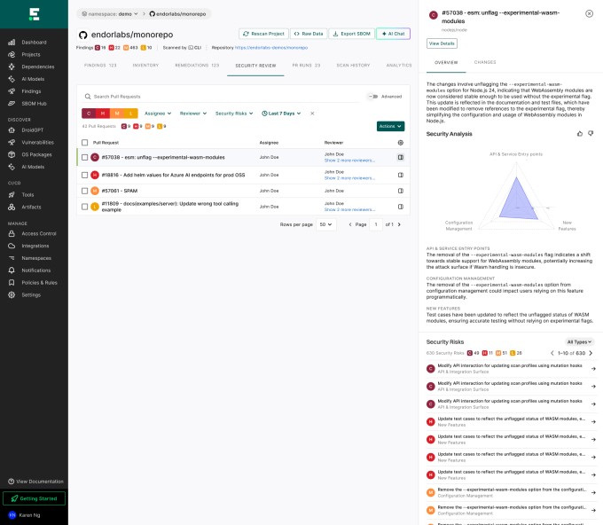 endor labs, which builds tools to scan ai-generated code for vulnerabilities, lands $93m