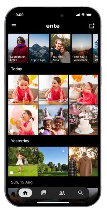 ente wants to take on google photos with its privacy-first photo storage service