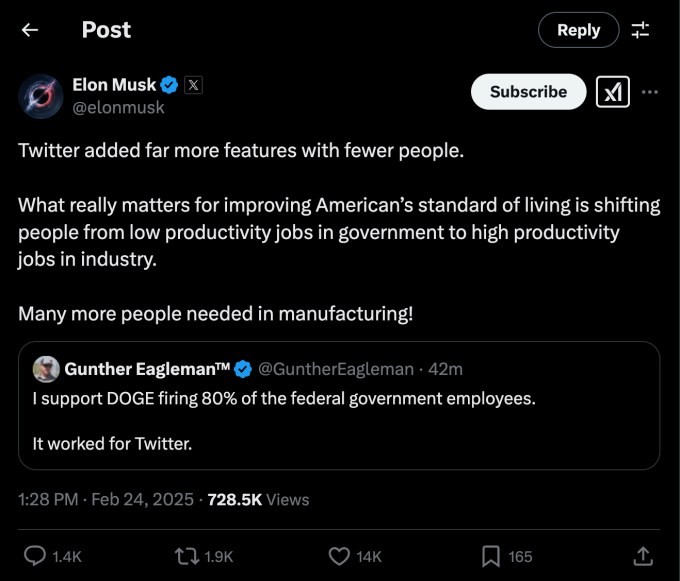 even elon musk forgets that x isn’t twitter sometimes