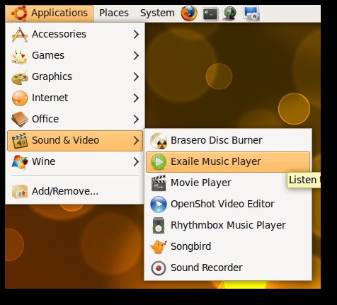 exaile-0.3.0-on-ubuntu-6.jpg