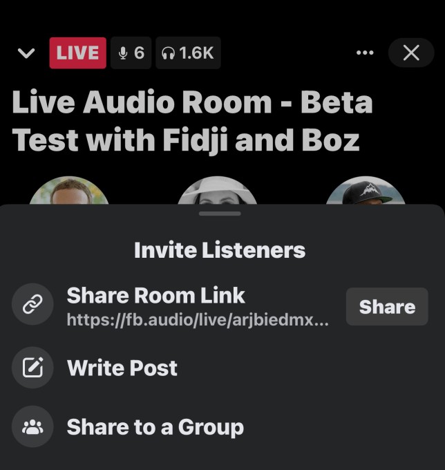 facebook ceo mark zuckerberg hosts first test of live audio rooms in us