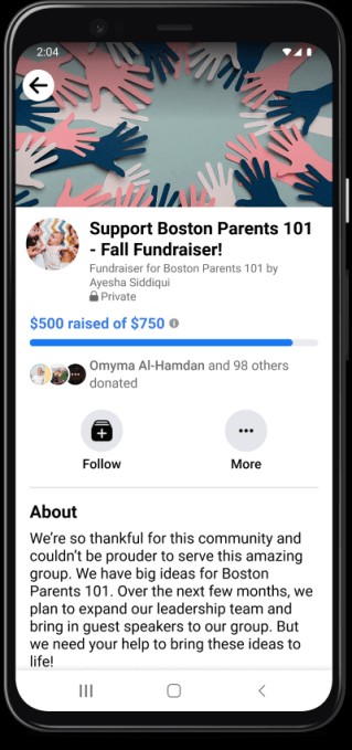 facebook groups to gain personalization features, subgroups, chat and tools for making money