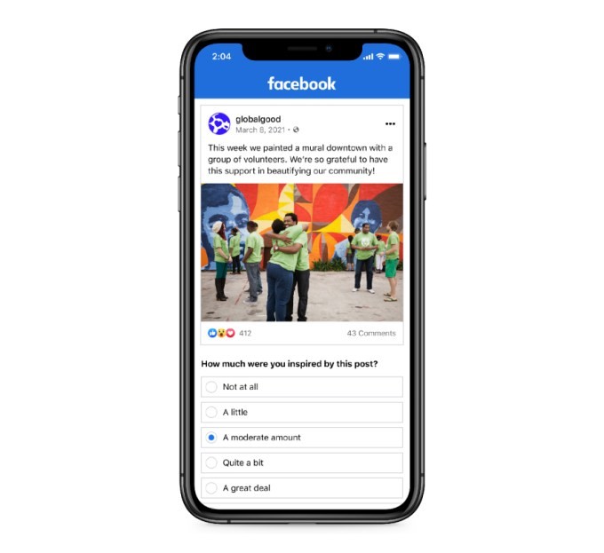 facebook launches a series tests to inform future changes to its news feed algorithms