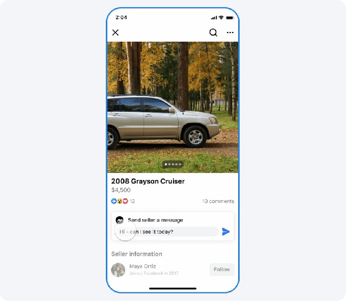 facebook marketplace gets new collaborative and social features, meta ai integrations