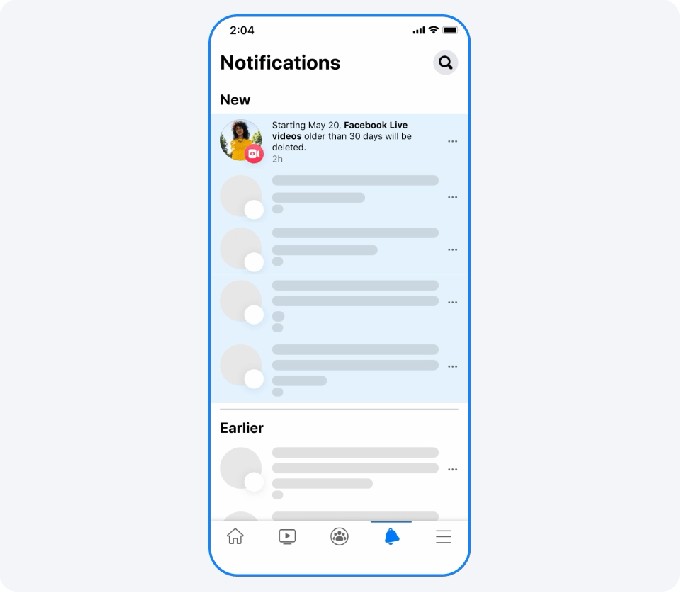 facebook now only stores live videos for 30 days, will delete old broadcasts