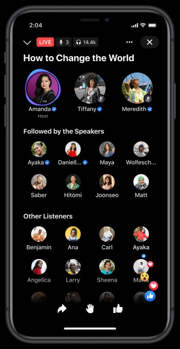 facebook officially launches live audio rooms and podcasts in the us