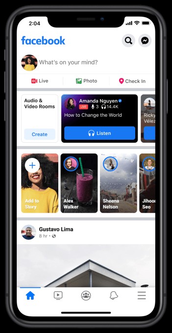 facebook officially launches live audio rooms and podcasts in the us