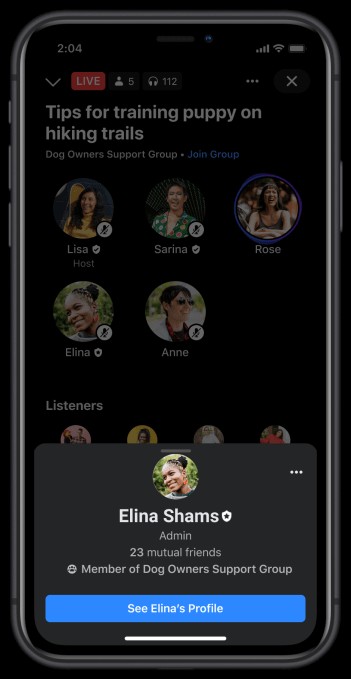 facebook officially launches live audio rooms and podcasts in the us