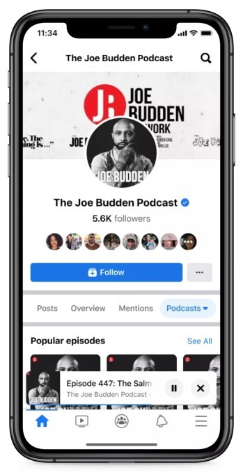 facebook officially launches live audio rooms and podcasts in the us