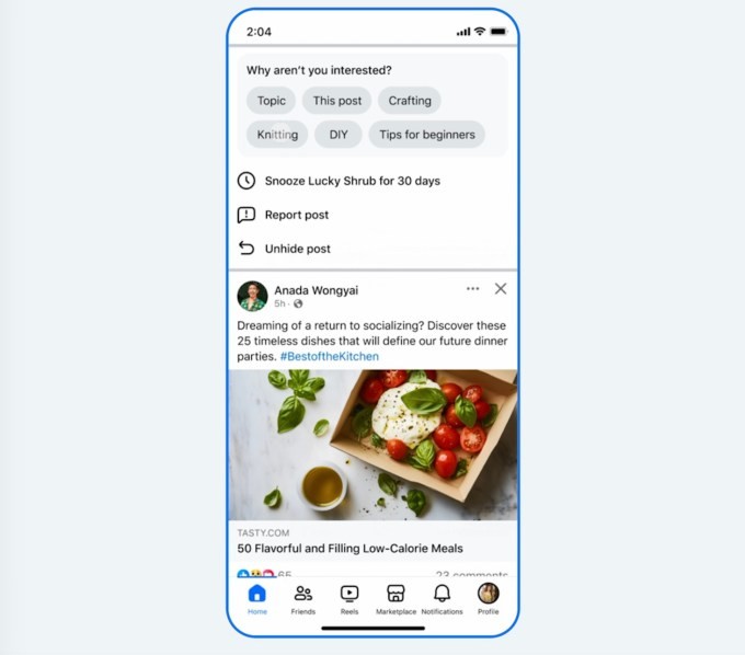 facebook redesign focuses on friends, photos, marketplace, and more
