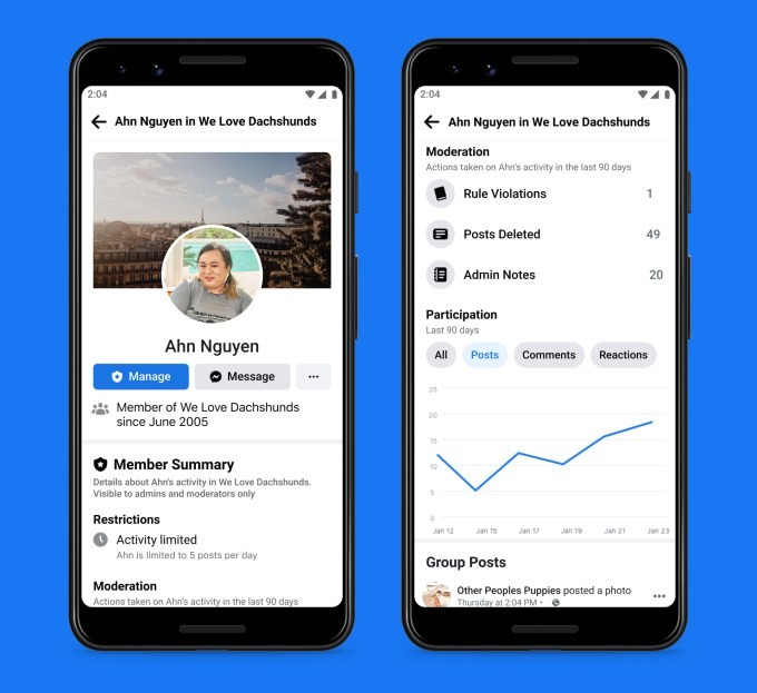 facebook rolls out new tools for group admins, including automated moderation aids