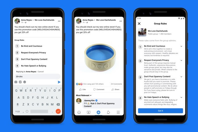 facebook rolls out new tools for group admins, including automated moderation aids