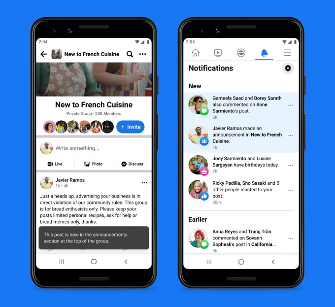 facebook rolls out new tools for group admins, including automated moderation aids