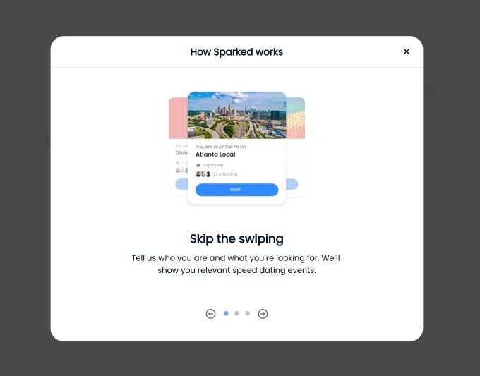 facebook tests video speed dating events with ‘sparked’