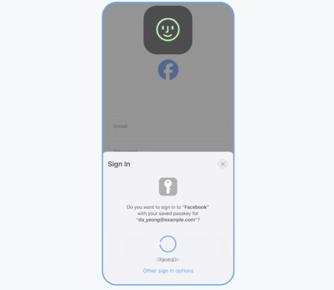 facebook will soon roll out support for passkeys on android and ios