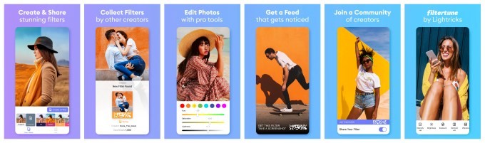 facetune maker’s new app filtertune let anyone create and share personalized photo filters