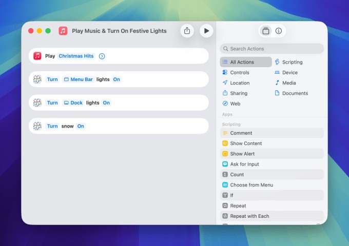 festivitas lets you decorate your apple devices with holiday lights and snow