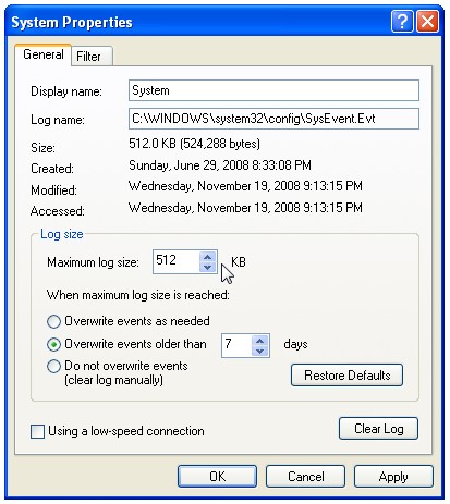 fixing-the-event-log-is-full-error-on-windows-xp-2.jpg