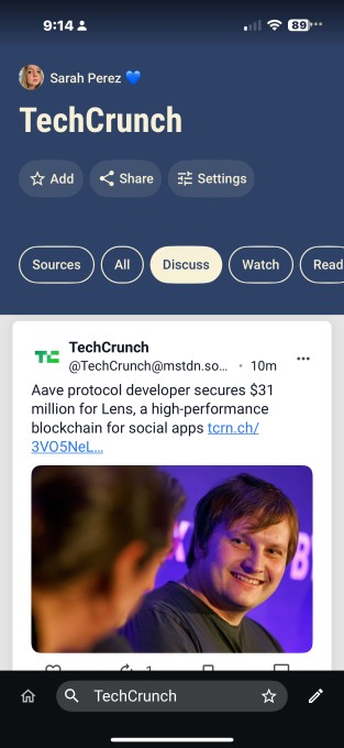 flipboard launches surf, a new app for browsing the open social web