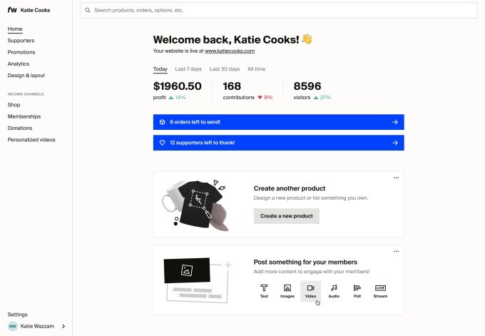 fourthwall raises $17m for its all-in-one creator commerce platform