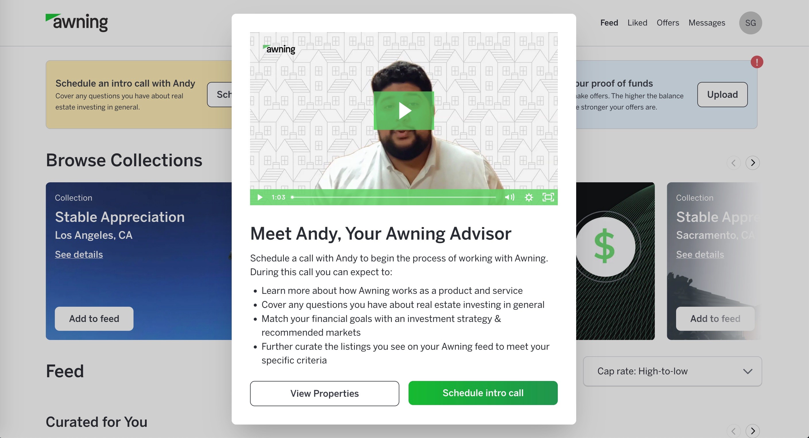 global founders capital leads $9.3m investment into awning, a real estate brokerage for individual investors
