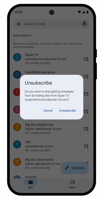 gmail’s new ‘manage subscriptions’ tool will help declutter your inbox