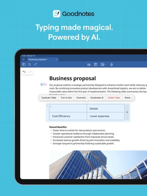 goodnotes collaborative docs and ai assistant to cater to professional users