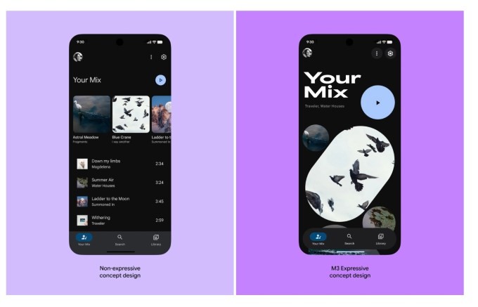 google accidentally reveals details about its new android design language, material 3 expressive