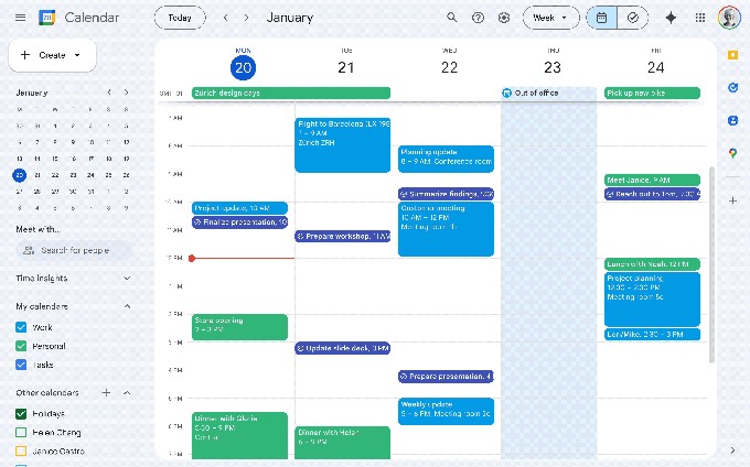 google adds a gemini panel to calendar to help you manage your schedule